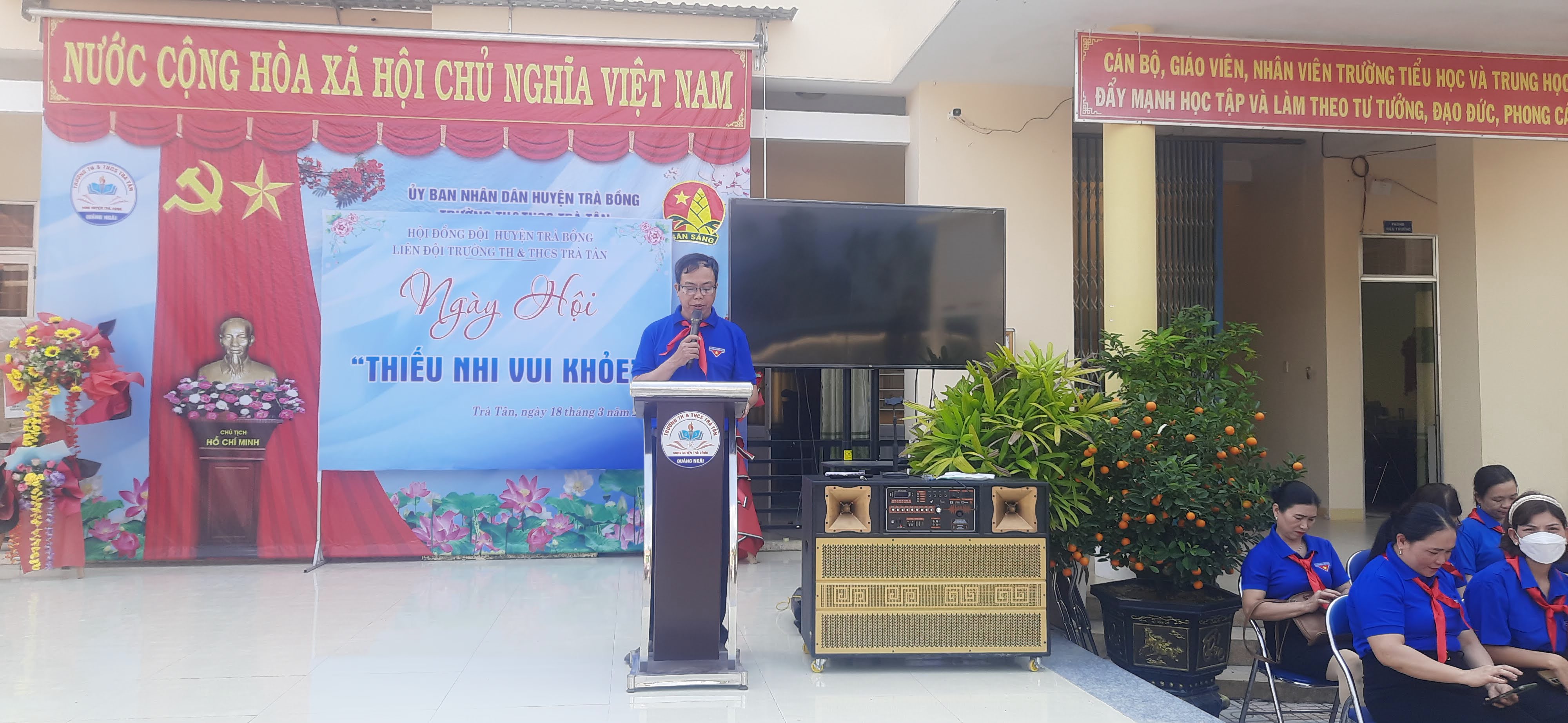Hoạt động ngày hội Thiếu nhi vui khỏe