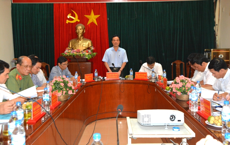 Họp Ban chỉ đạo thi THPT quốc gia 2017