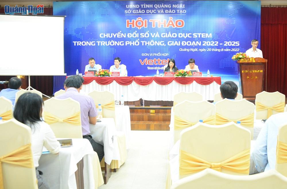 Hội nghị-Tập huấn chuyển đổi số trong giáo dục và giáo dục STEM tại Thành phố Hồ Chí Minh