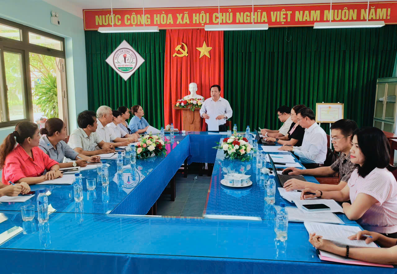 Sở Giáo dục và Đào tạo tổ chức buổi làm việc với các Trung tâm GDNN - GDTX về triển khai công tác giáo dục nghề nghiệp và giáo dục thường xuyên năm học 2025-2026