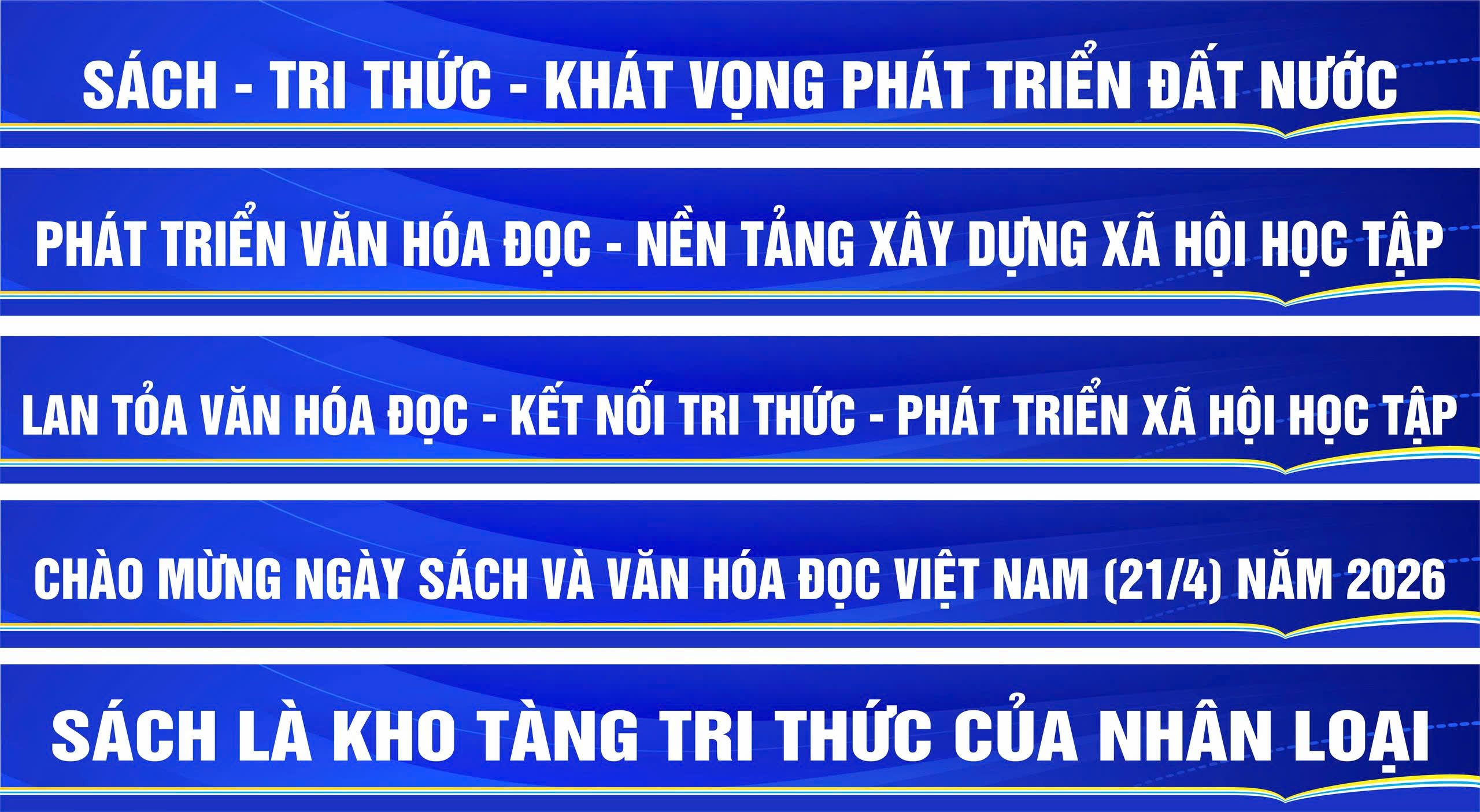 Tuyên truyền Ngày sách và Văn hóa đọc Việt Nam năm 2026