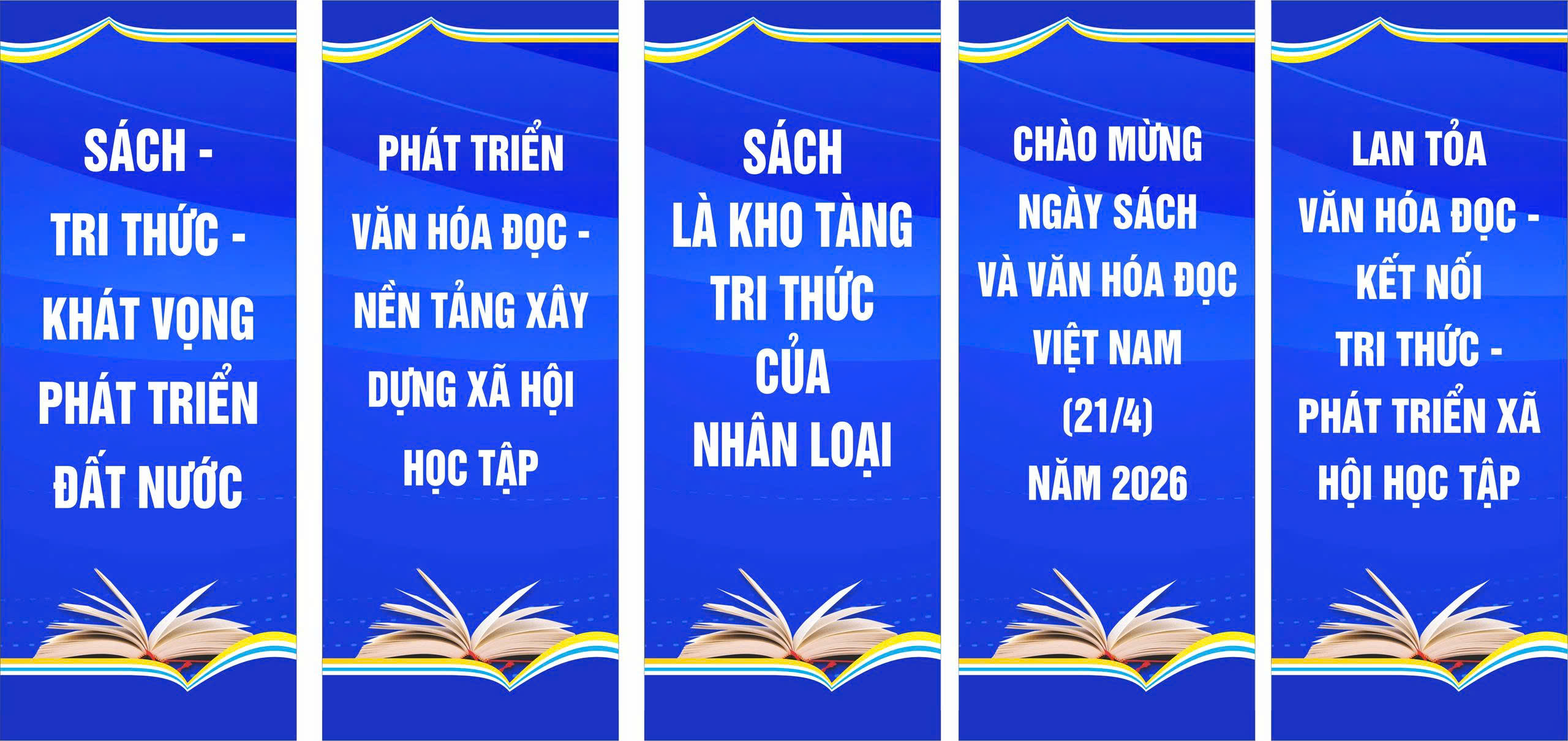 Tuyên truyền Ngày sách và Văn hóa đọc Việt Nam năm 2026