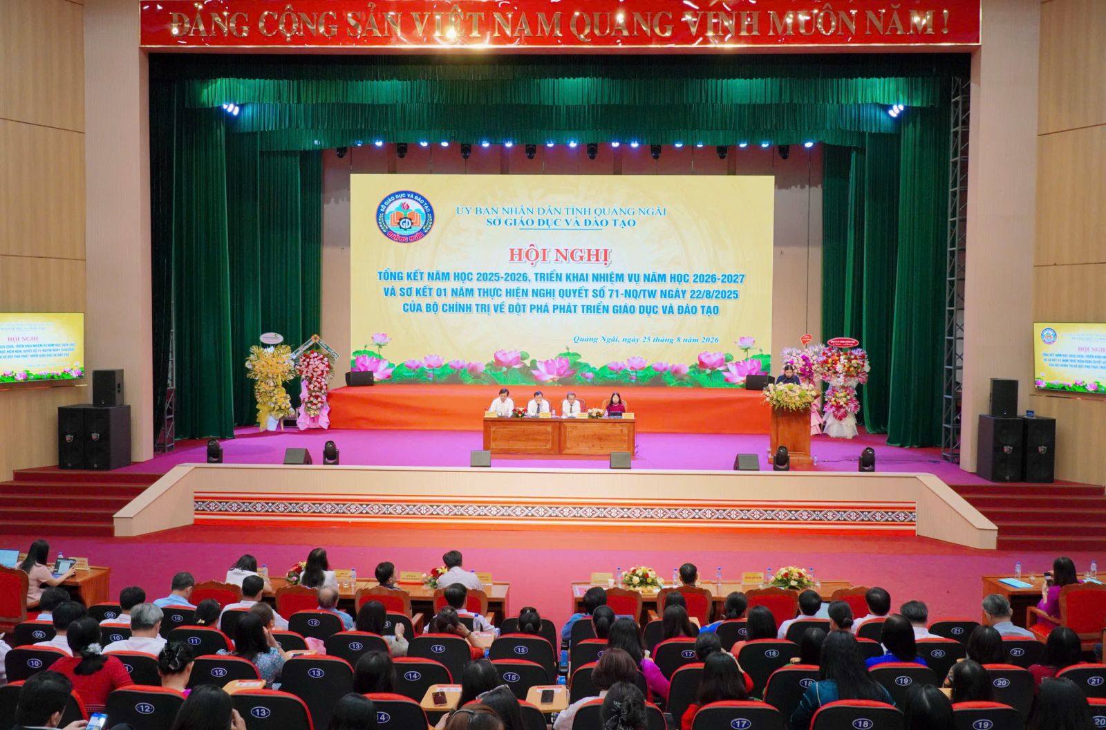 Quảng Ngãi tập trung nâng cao chất lượng giáo dục trong năm học 2026-2027